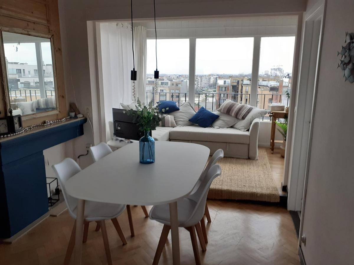 شقة Gezellig Centraal Gelegen Penthouse Oostende المظهر الخارجي الصورة